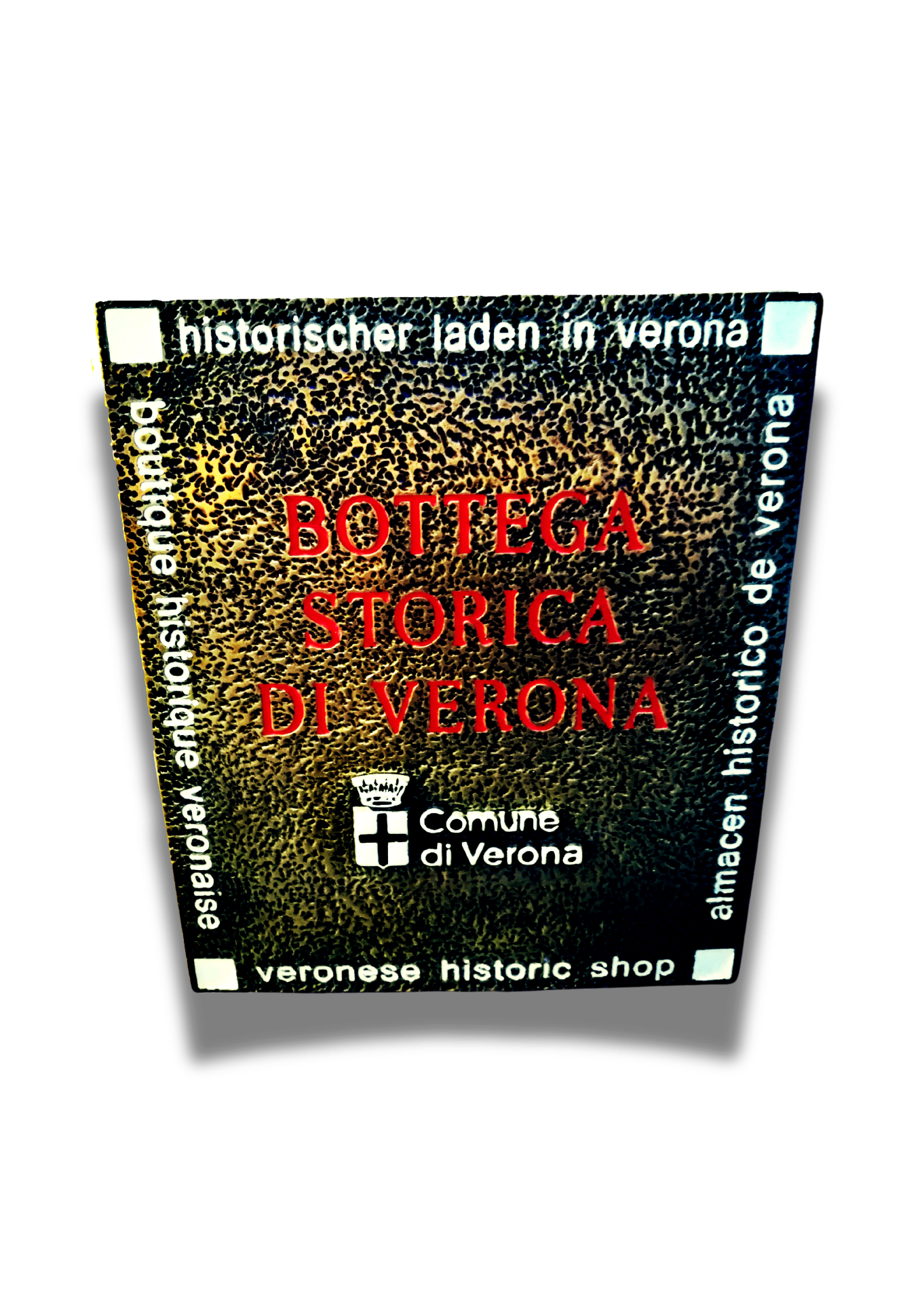 Targa Bottega Storica del Comune di Verona